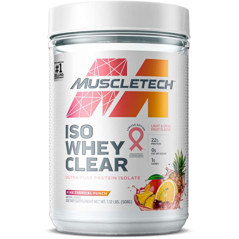 Muscletech Iso Whey Clear Ultra-Pure Whey Protein 19 Servings MuscleTech