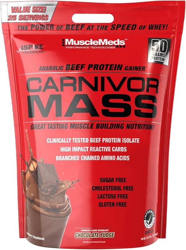 Muscle Meds Carnivor Mass Gainer 10 lb Musclemeds