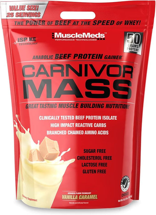Muscle Meds Carnivor Mass Gainer 10 lb Musclemeds