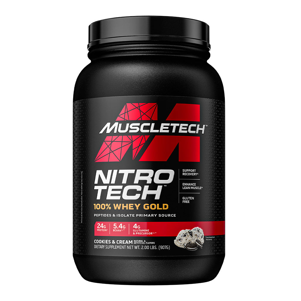 Muscletech Nitro-Tech 100% Whey Gold Whey Protein 2 Lbs MuscleTech