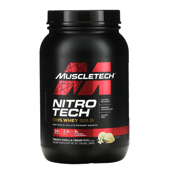 Muscletech Nitro-Tech 100% Whey Gold Whey Protein 2 Lbs MuscleTech