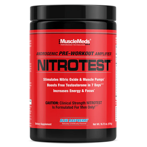 Musclemeds Nitrotest Androgenic Pre-workout 30 Servings Musclemeds