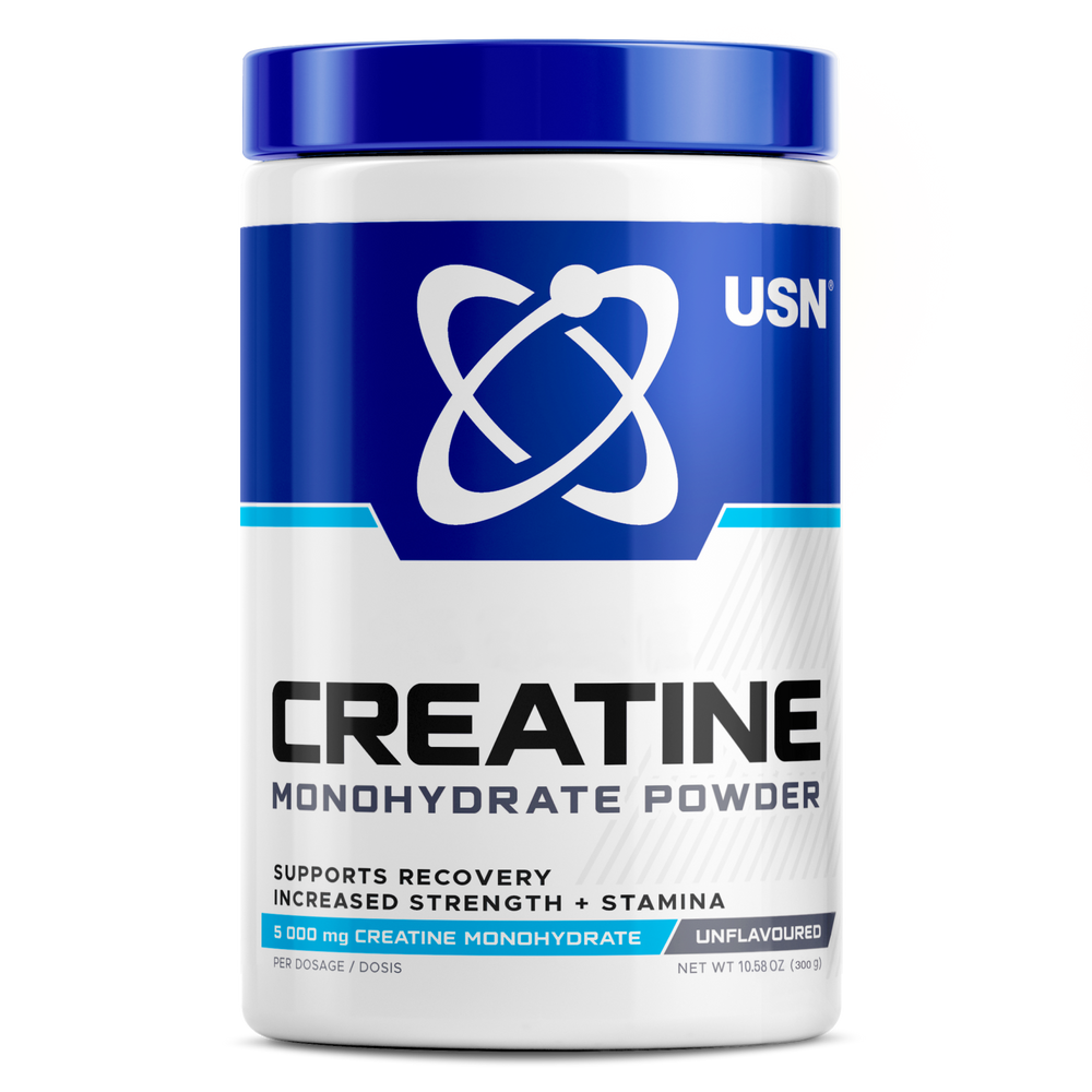 USN Pure Creatine Monohydrate Unflavoured 300G USN