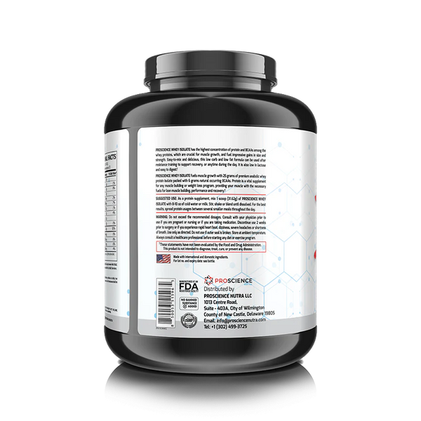 Proscience Whey Isolate 5Lbs ProScience