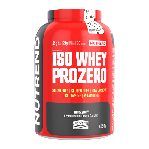 Nutrend Iso Whey Prozero 2250g Nutrend