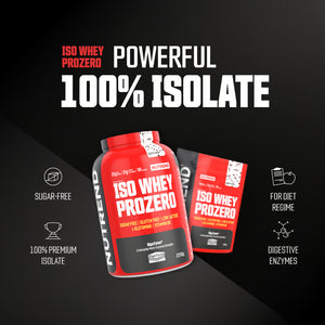 Nutrend Iso Whey Prozero 2250g Nutrend