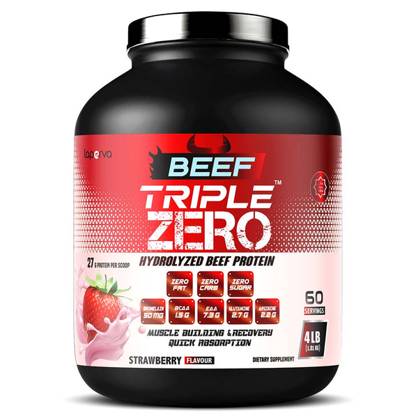 Laperva Triple Zero Hydrolyzed Beef Protein 4Lb Laperva